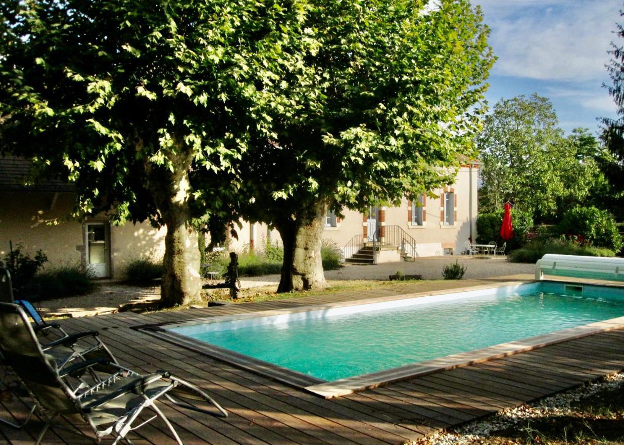 La Fontenelle - Lovely Holiday House With Swimming Pool Cuisery Esterno foto